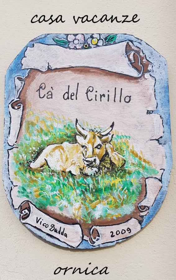 Casa Del Cirillo Apartment Ornica Luaran gambar